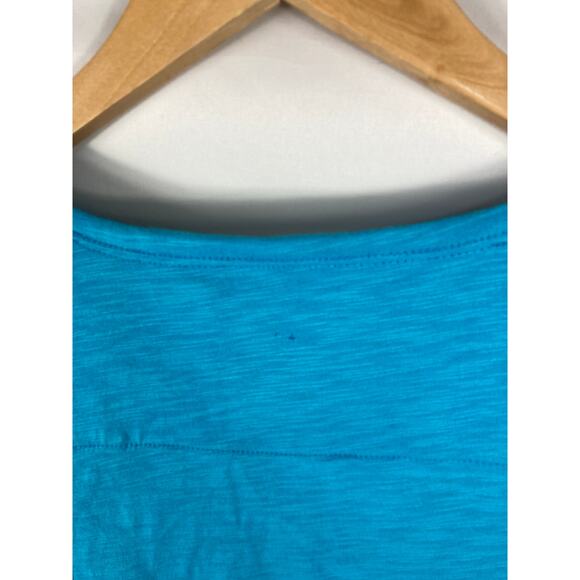 Chicos Ultimate Tee Blue Size 1 / Medium - Picture 5 of 5